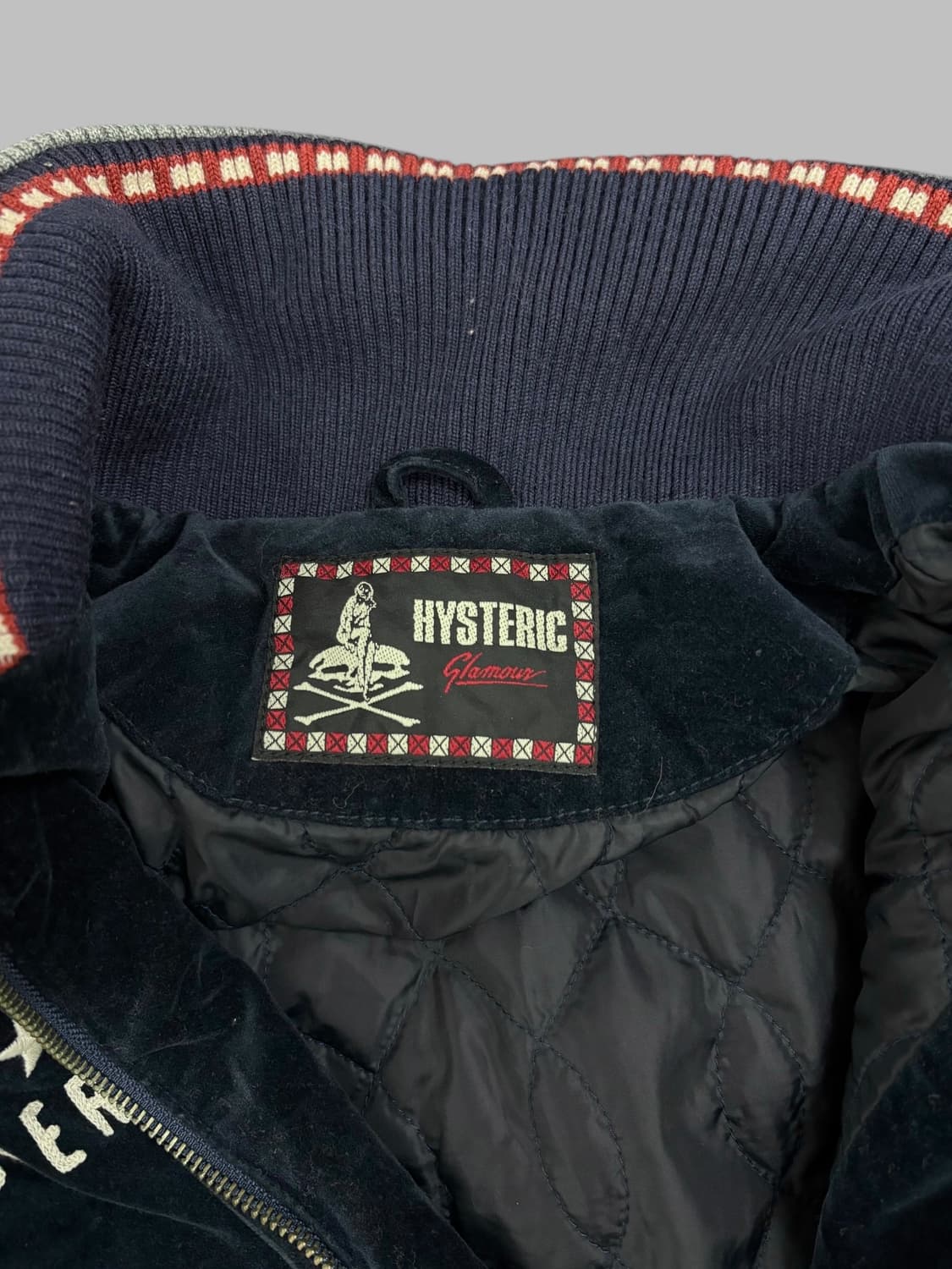 HYSTERIC GLAMOUR star velvet jacket  상품이미지5