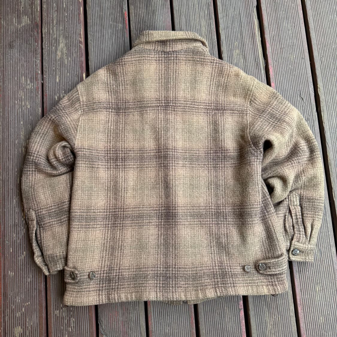 LLBean 체크 울자켓 상품이미지2