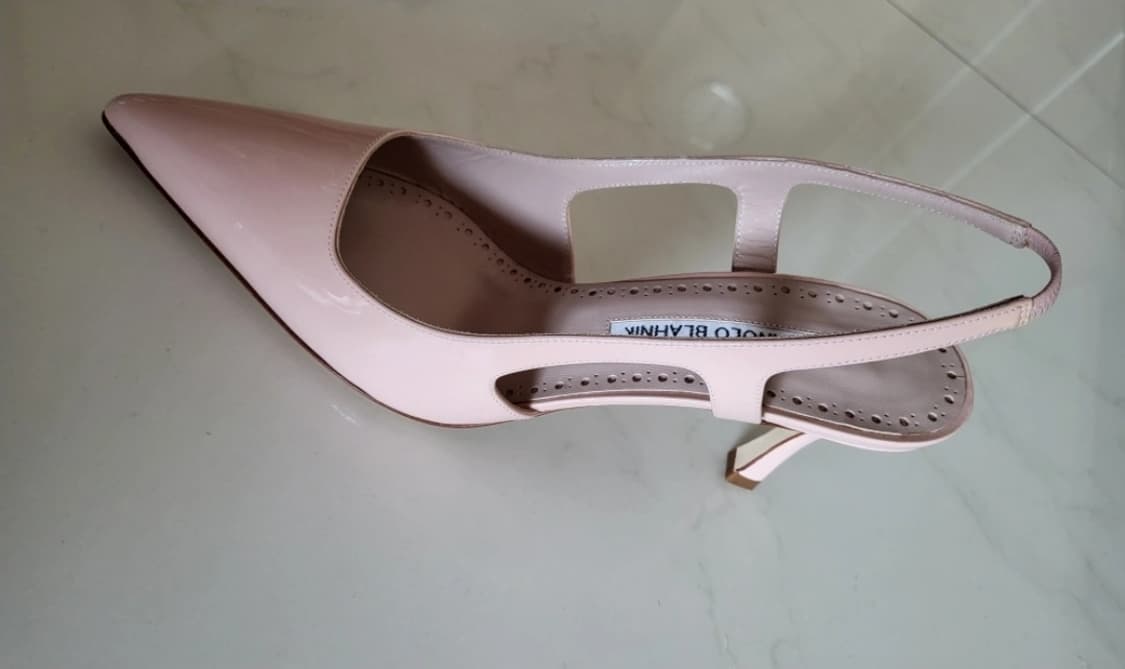 Manolo Blahnik Bretto 마놀로블라닉 핑크 펌프스 상품이미지4