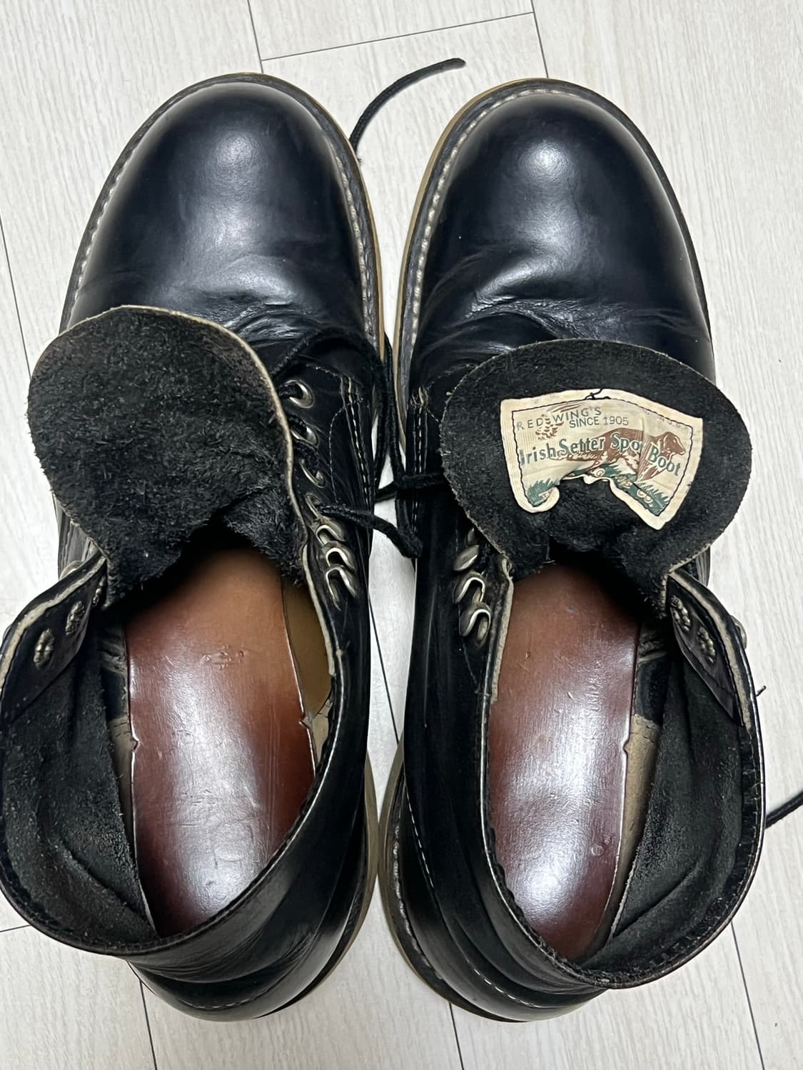 레드윙 목토부츠 아이리쉬쉐터 블랙 8165 260추정 상품이미지8