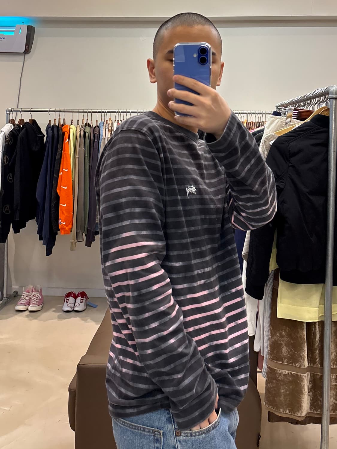 스투시 스트라이프 롱슬리브 상품이미지7