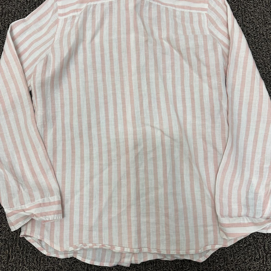 라코스테 여성 마 핑크 스트라이프 셔츠 90사이즈 상품이미지7