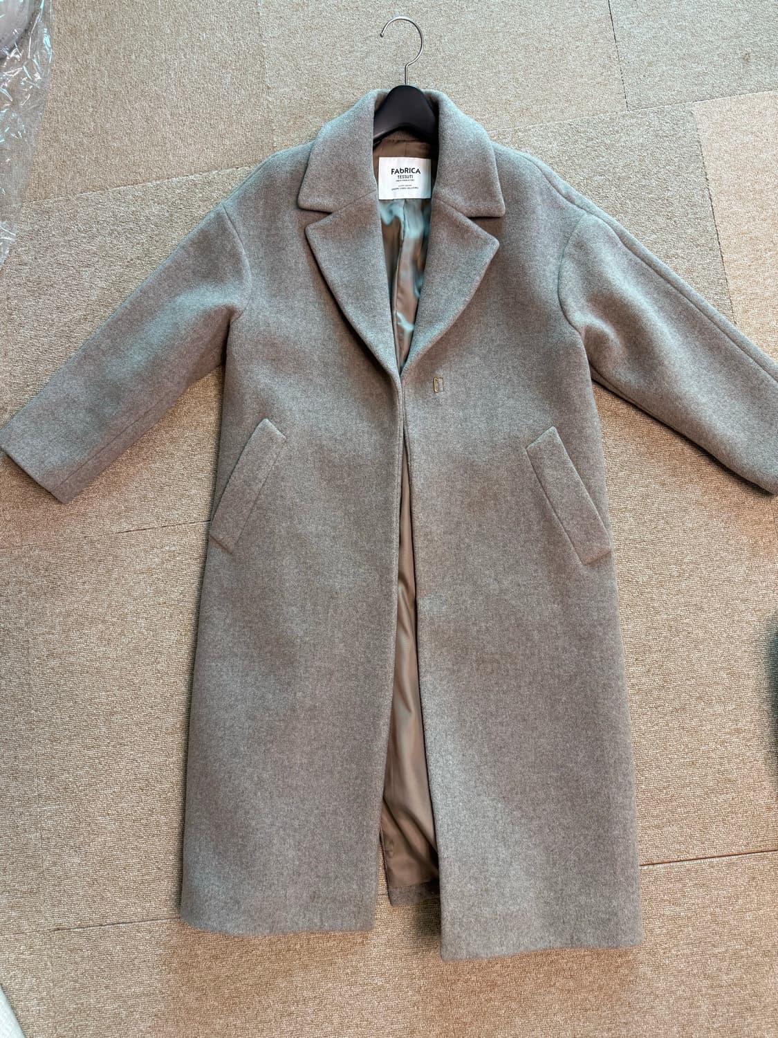 유나이티드 애로우즈  tessuti  이태리  패브릭코트  55  상품이미지1