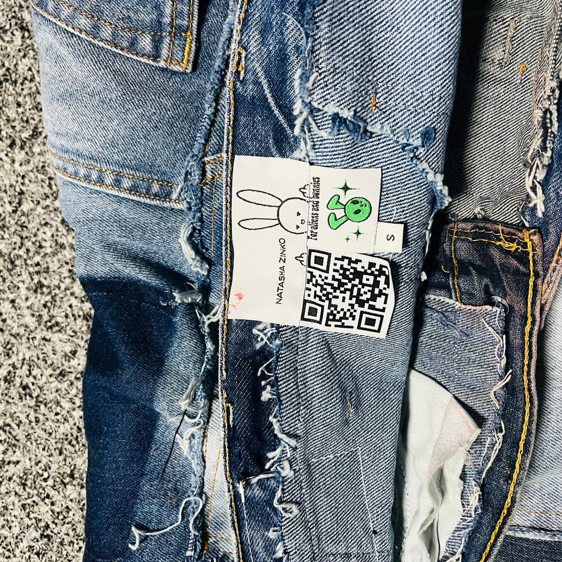 나타샤징코 리빌드 데님 팬츠 상품이미지4