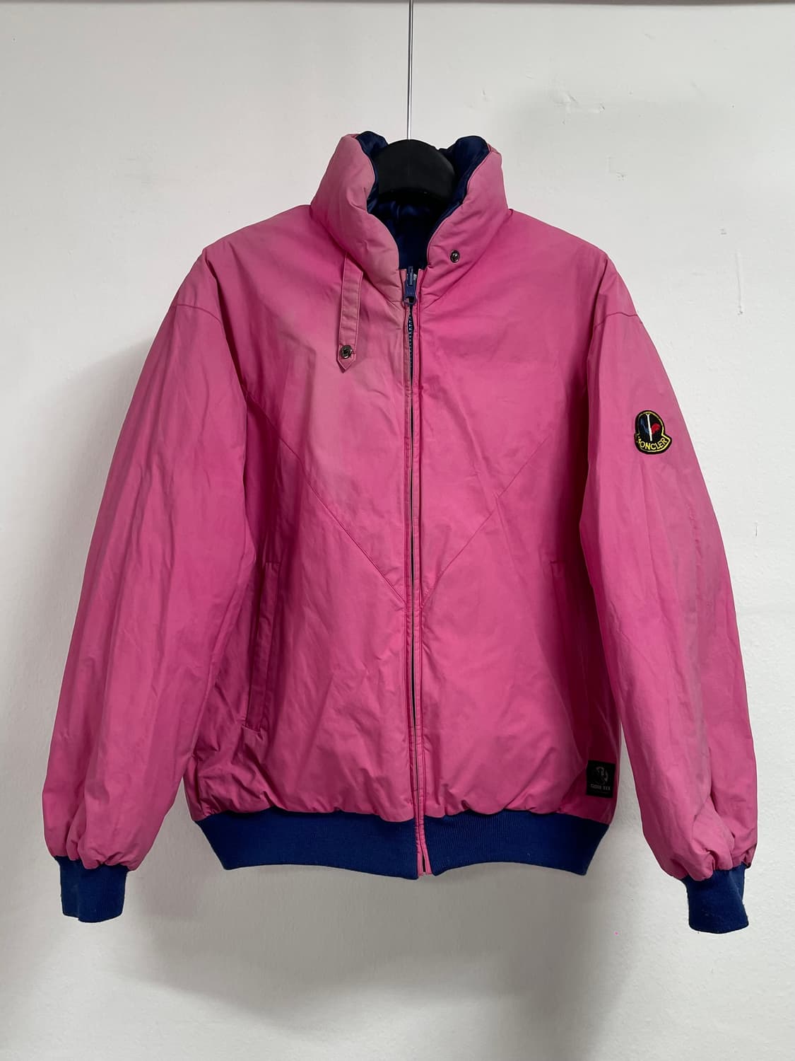 80s 몽클레어 아식스 우먼스 리버시블 숏 푸퍼패딩 (on.78) 상품이미지8