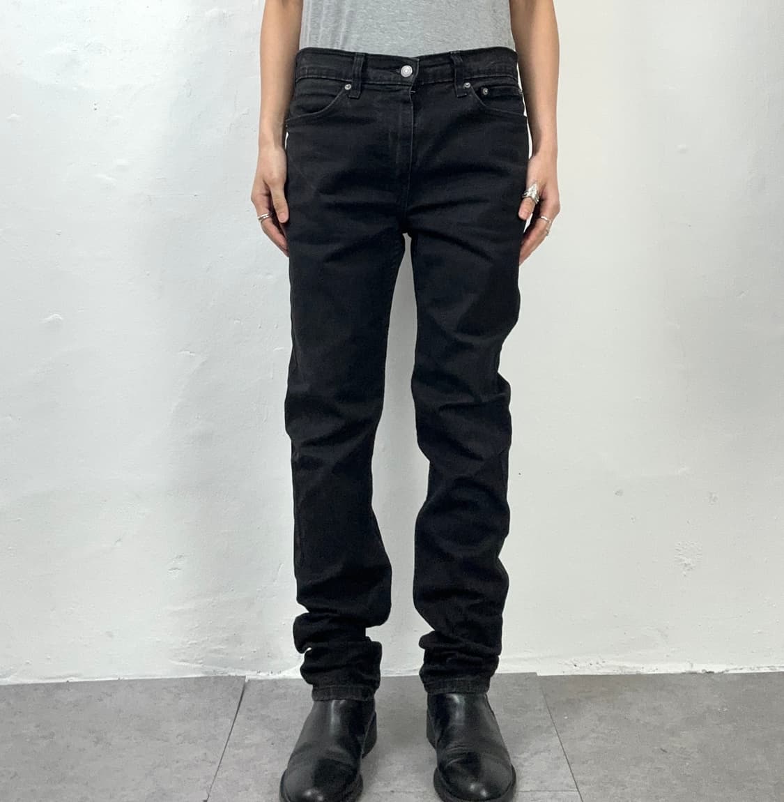 Levi’s 510 Slim Fit Black Denim Jeans 상품이미지1