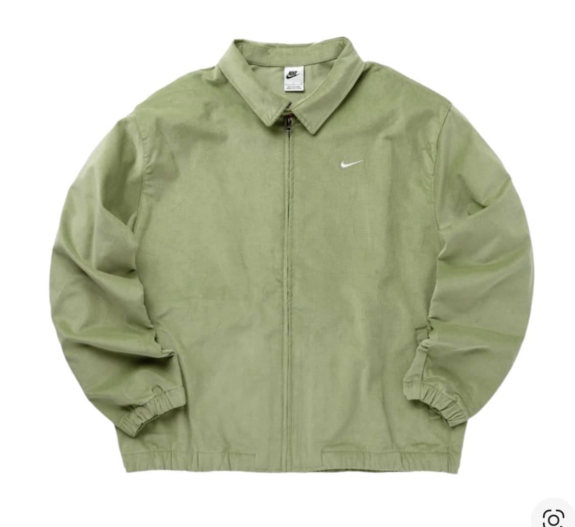 나이키 라이프 해링턴 자켓 오일 그린 상품이미지1