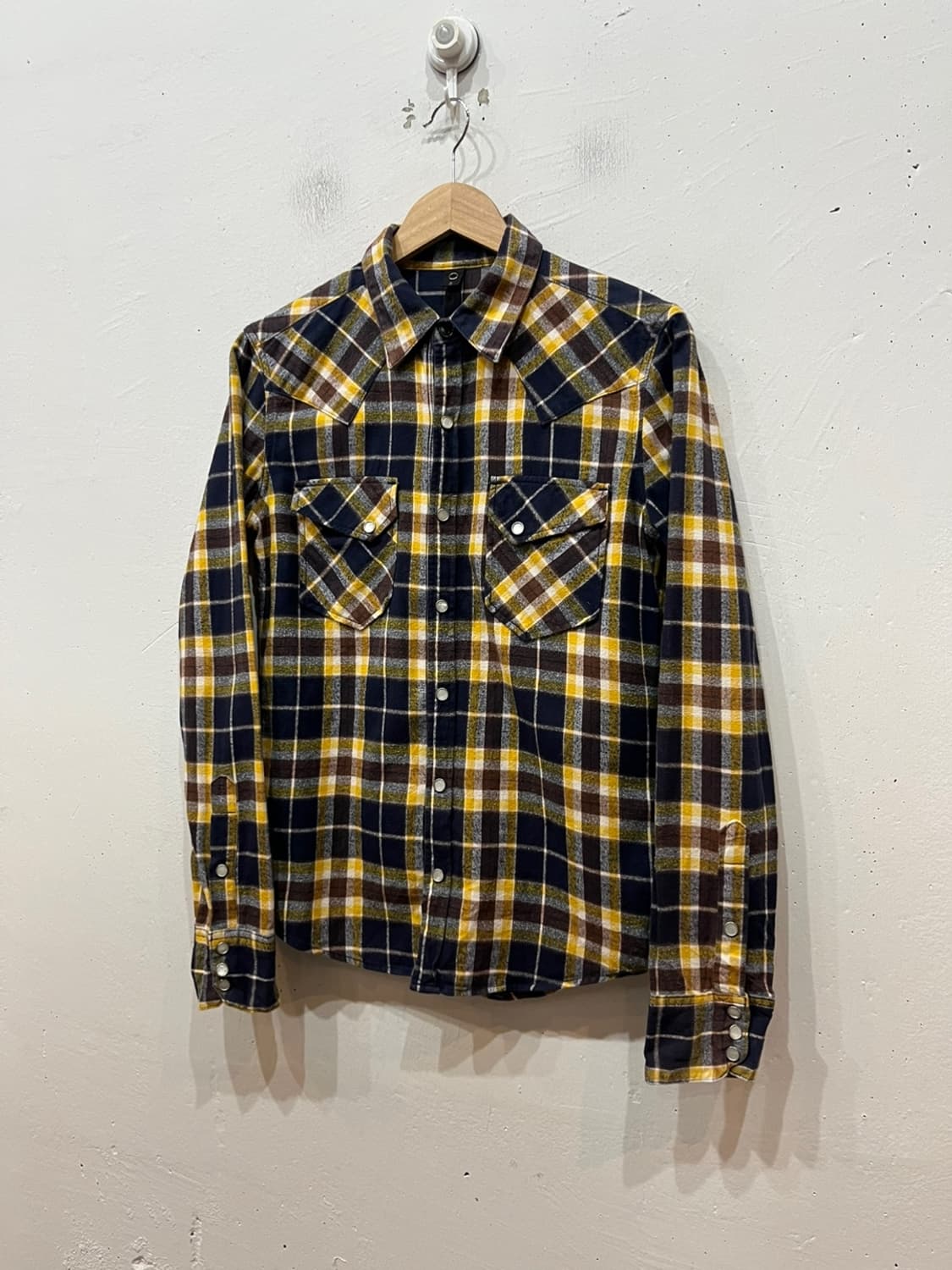 wjk 웨스턴 플란넬 체크셔츠 우먼즈 Made in JAPAN 상품이미지1