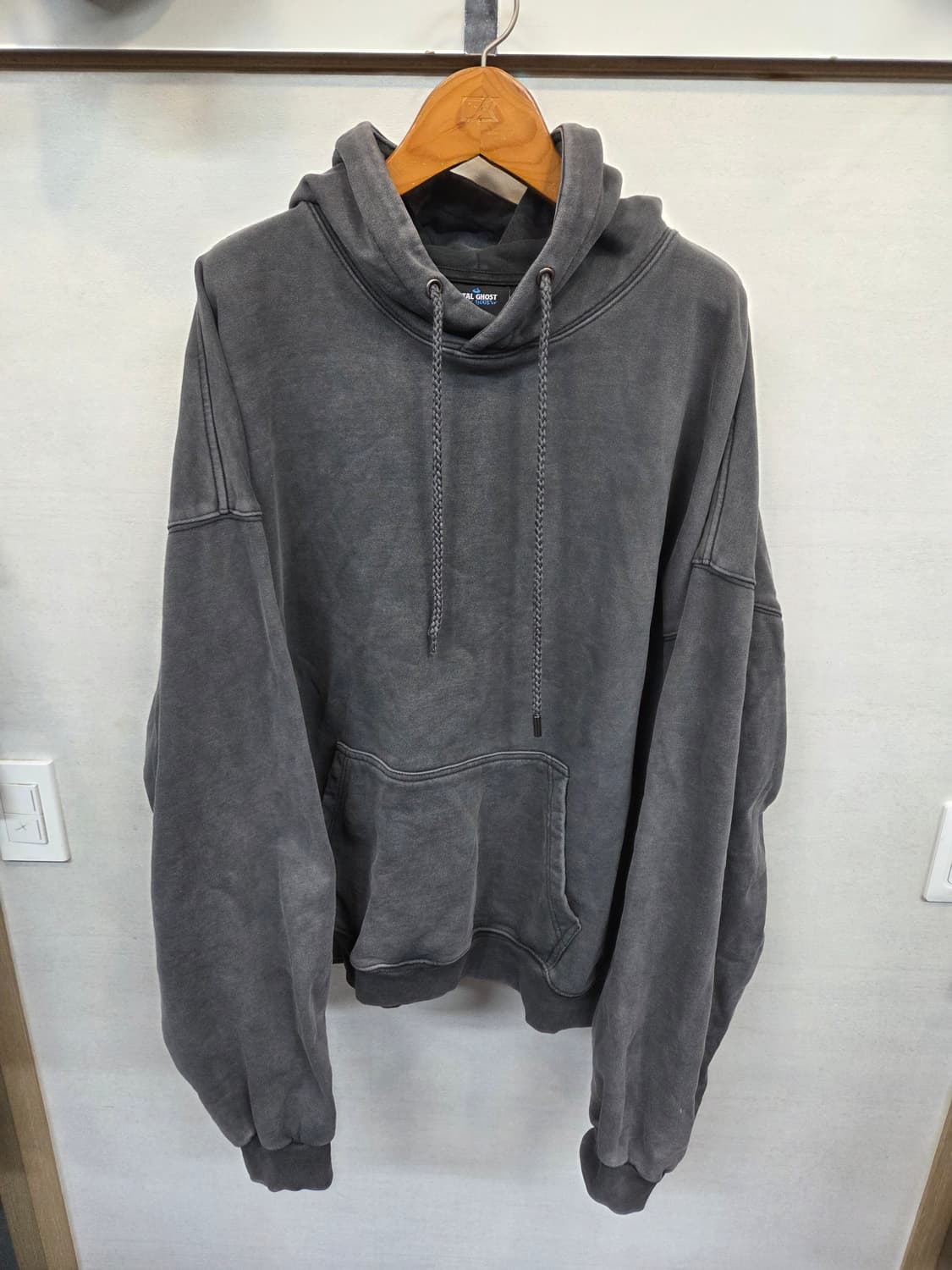 페이탈 고스트 피그먼트 오버핏 후드티 xl 상품이미지1