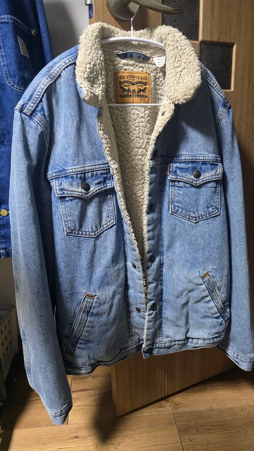 Levis 오렌지탭 쉐르파 자켓 105 상품이미지2