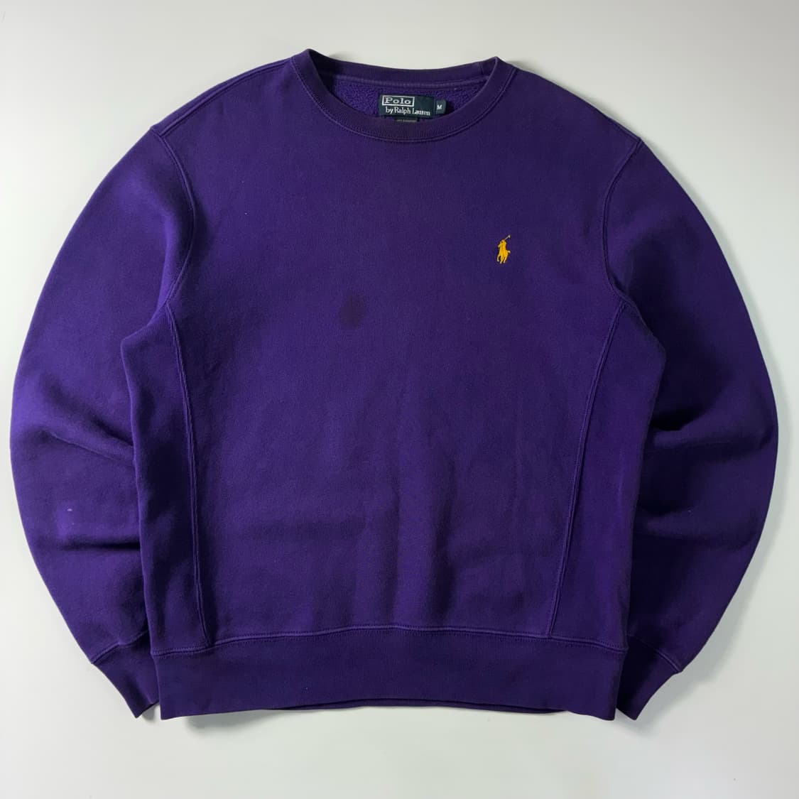 Polo  폴로 랄프로렌 자수 코튼 퍼플 맨투맨  상품이미지1