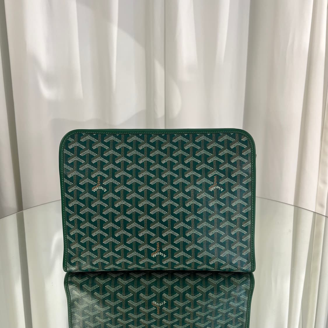 고야드 쥬방스 클러치 GM 스페셜 그린 상품이미지2