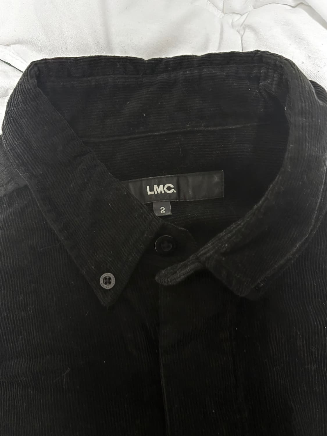 LMC 벨벳 오버핏 셔츠 상품이미지5