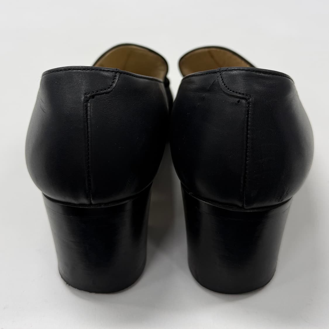90s Margaret Howell mid heel loafers 상품이미지7