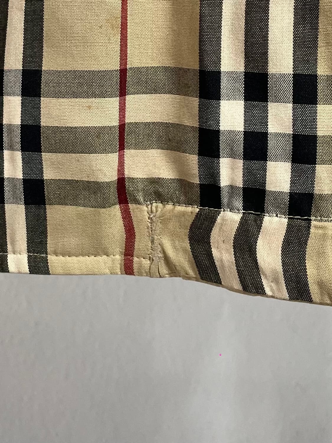 버버리 노바체크 리버시블 블루종 자켓 (on.209) 상품이미지7