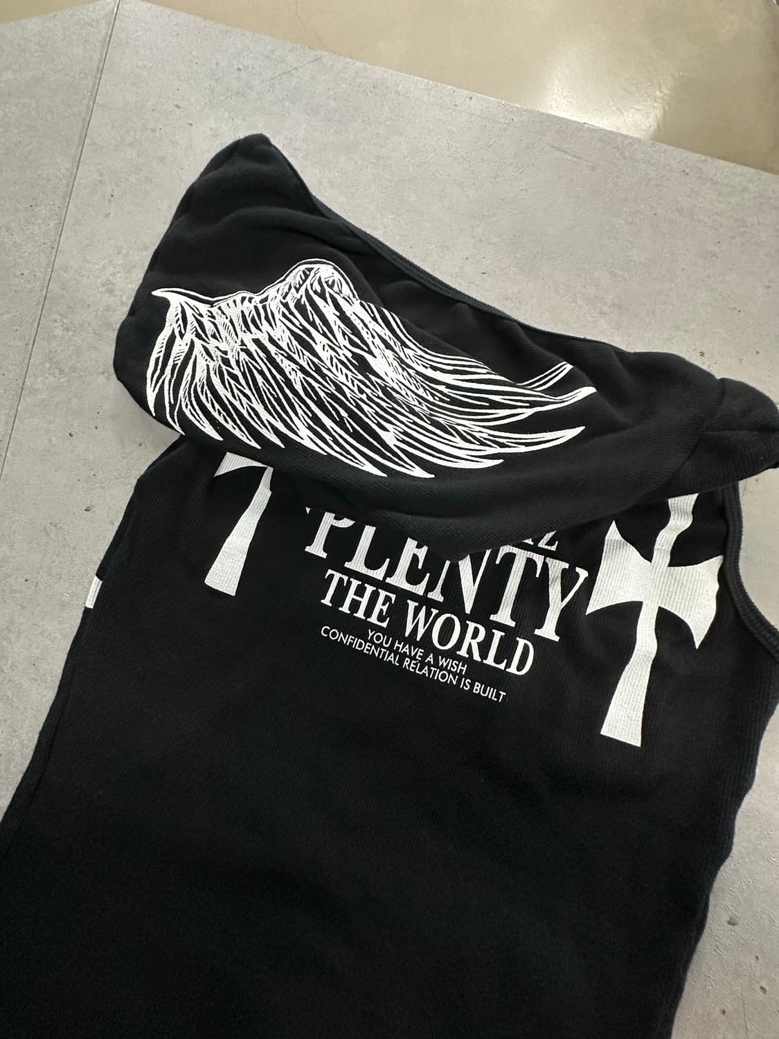 y2k 민소매후드 슬리브 상품이미지6