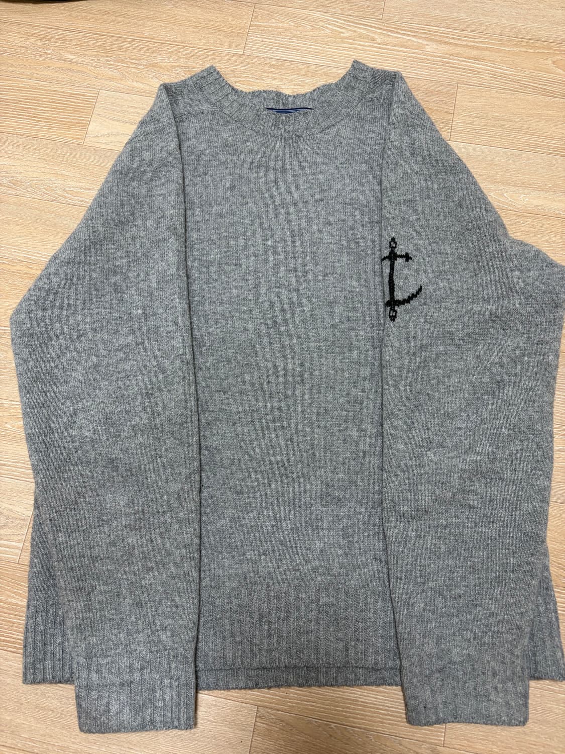 건지울른스 홀가먼트 메리노 울 스웨터 M 상품이미지2