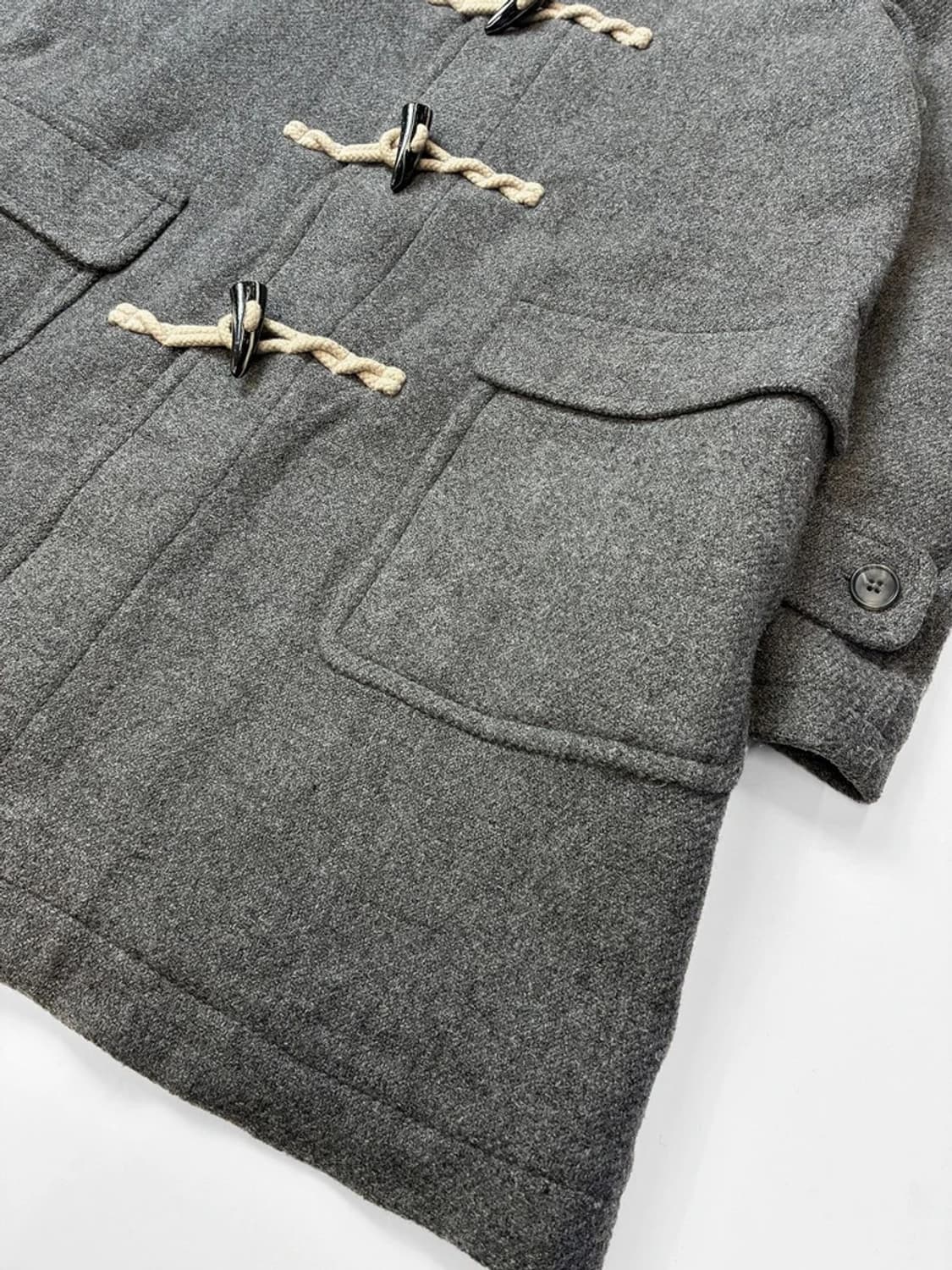 유니클로 울 헤링본 더플 코트 PN5551    상품이미지4