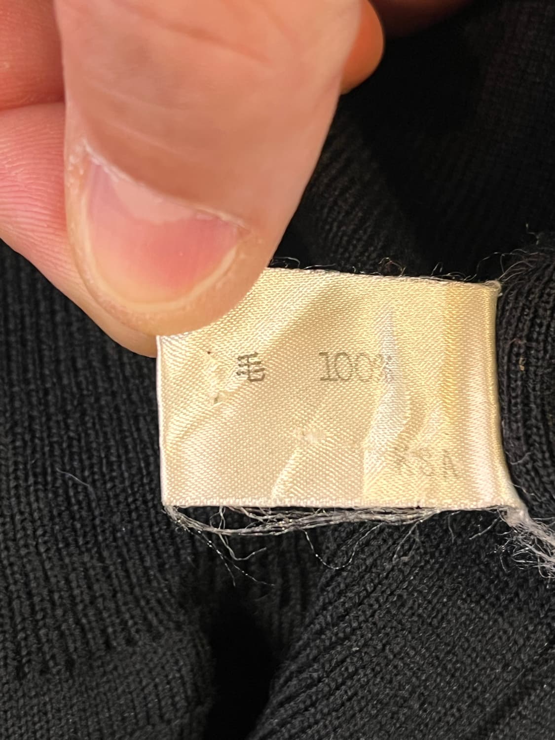 쿠레쥬 울 카라 니트 (일본제) 상품이미지9