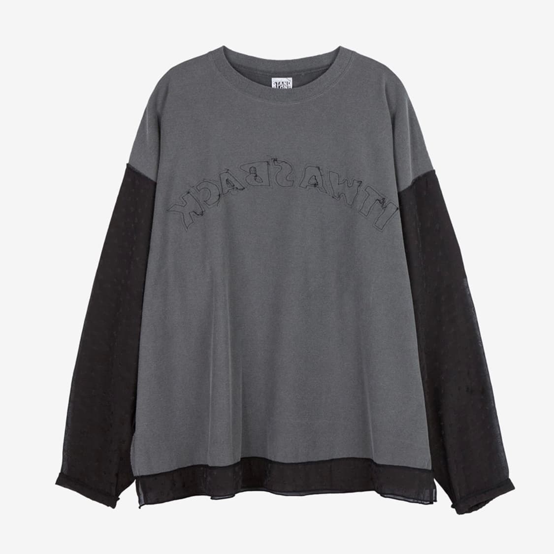 스탠드얼론 레이어드 티셔츠 상품이미지3