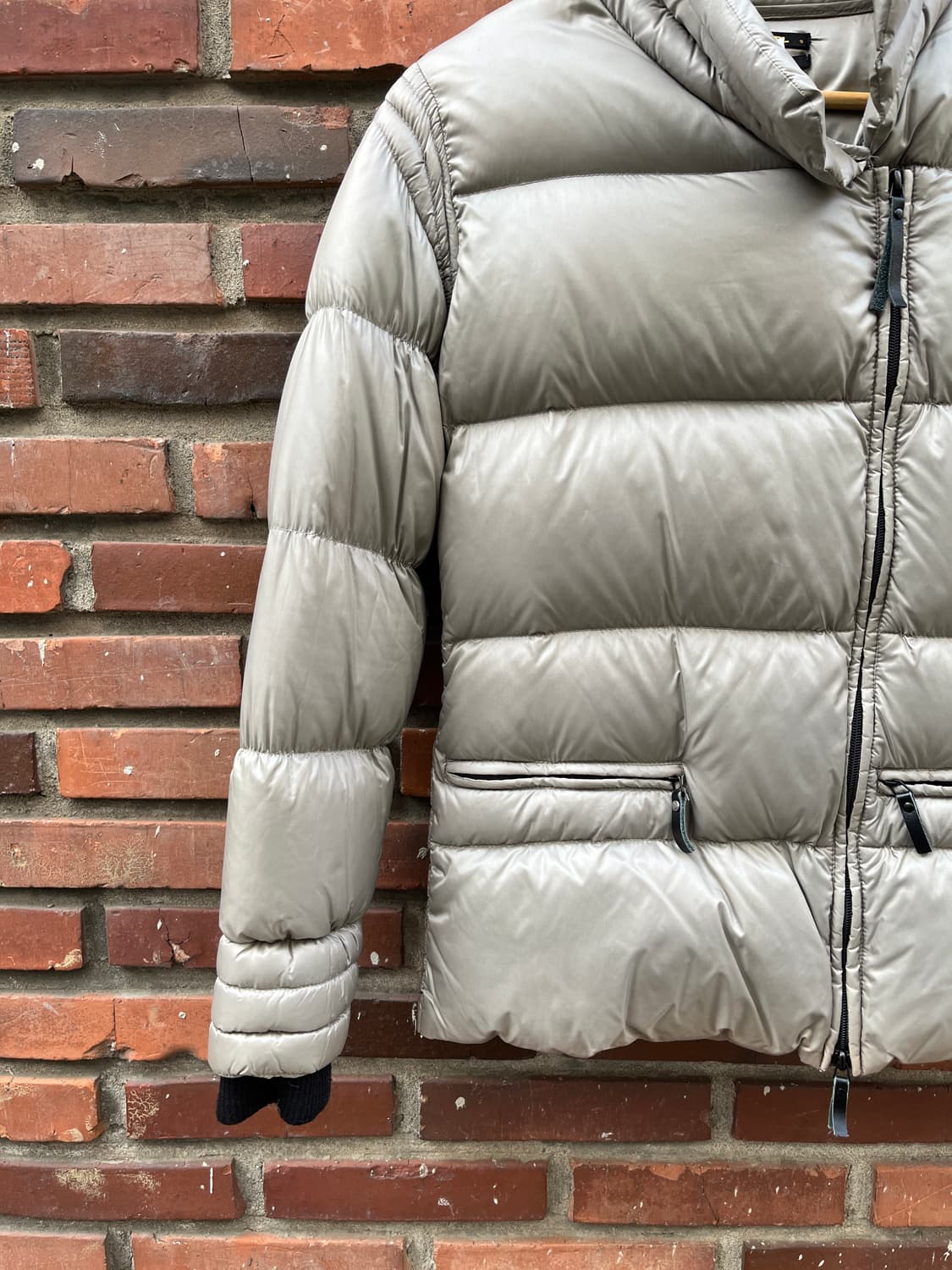 디젤 사선 덕다운 패딩 상품이미지4