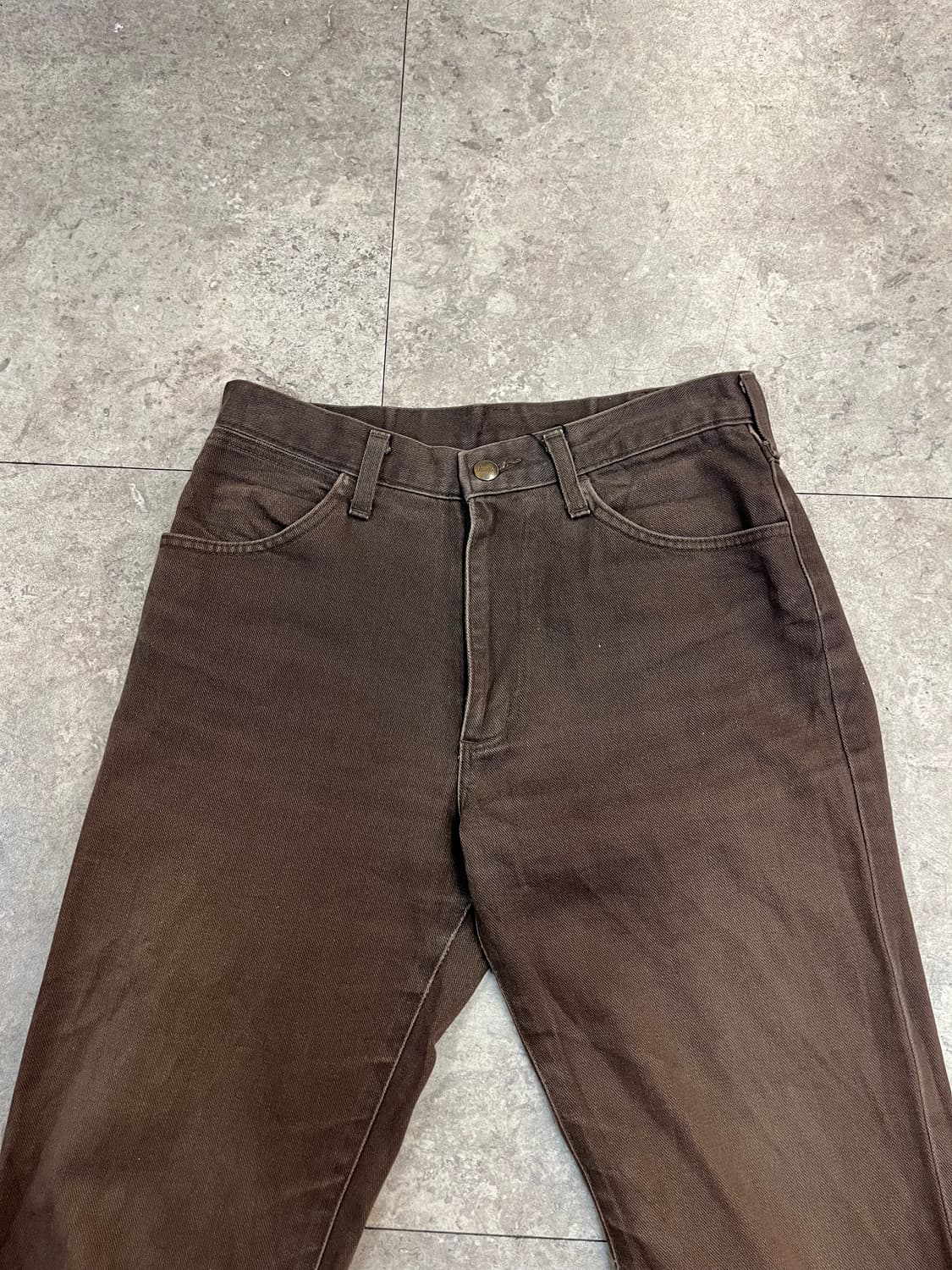 랭글러 코튼 팬츠 브라운 29 #csz3009 상품이미지4