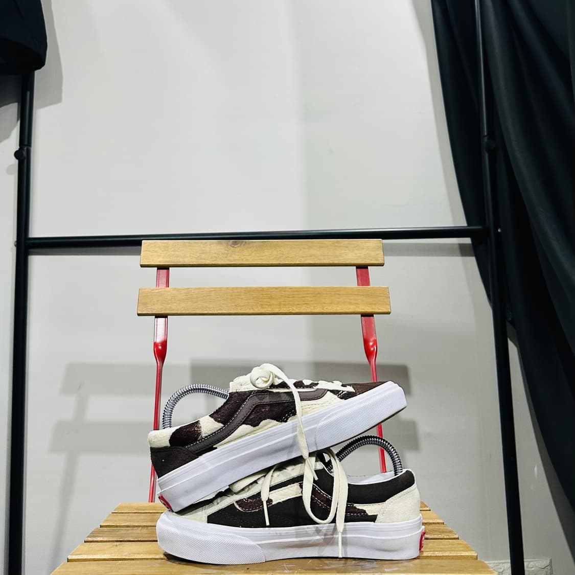 230) 반스 운동화 여성 여자 신발 올드스쿨 카우 송치패턴 스니커즈 상품이미지7