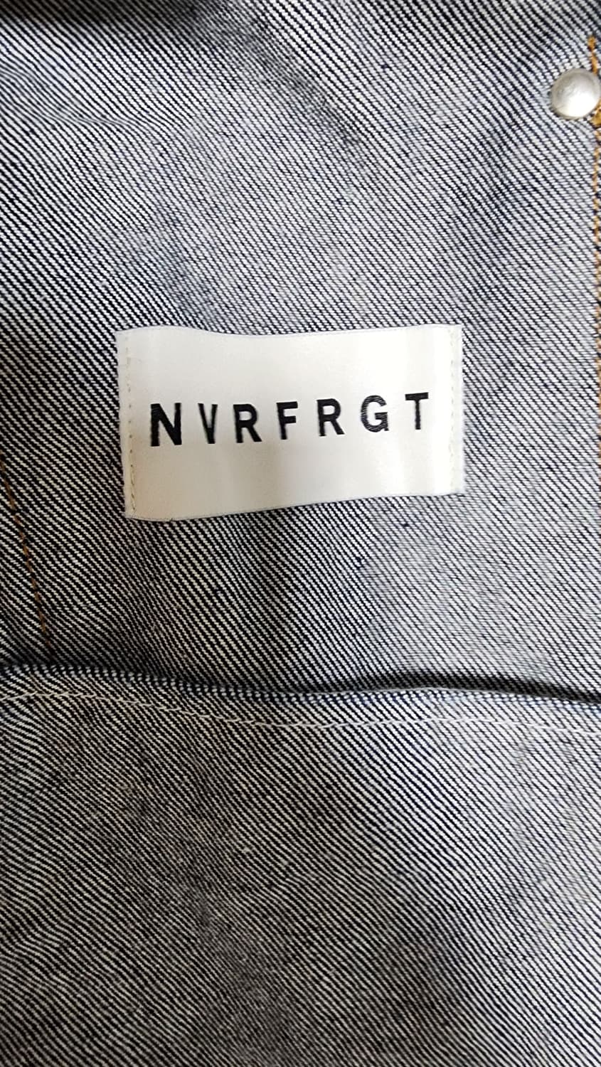 NVRFRGT 네버포겟 3D 데님자켓 상품이미지4