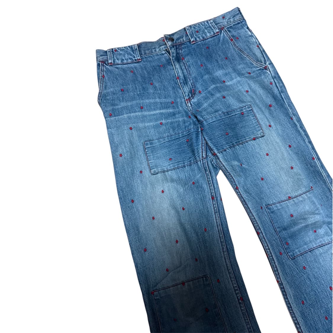 SS02 haze 언더커버 다이아몬드 자수 데님 상품이미지7