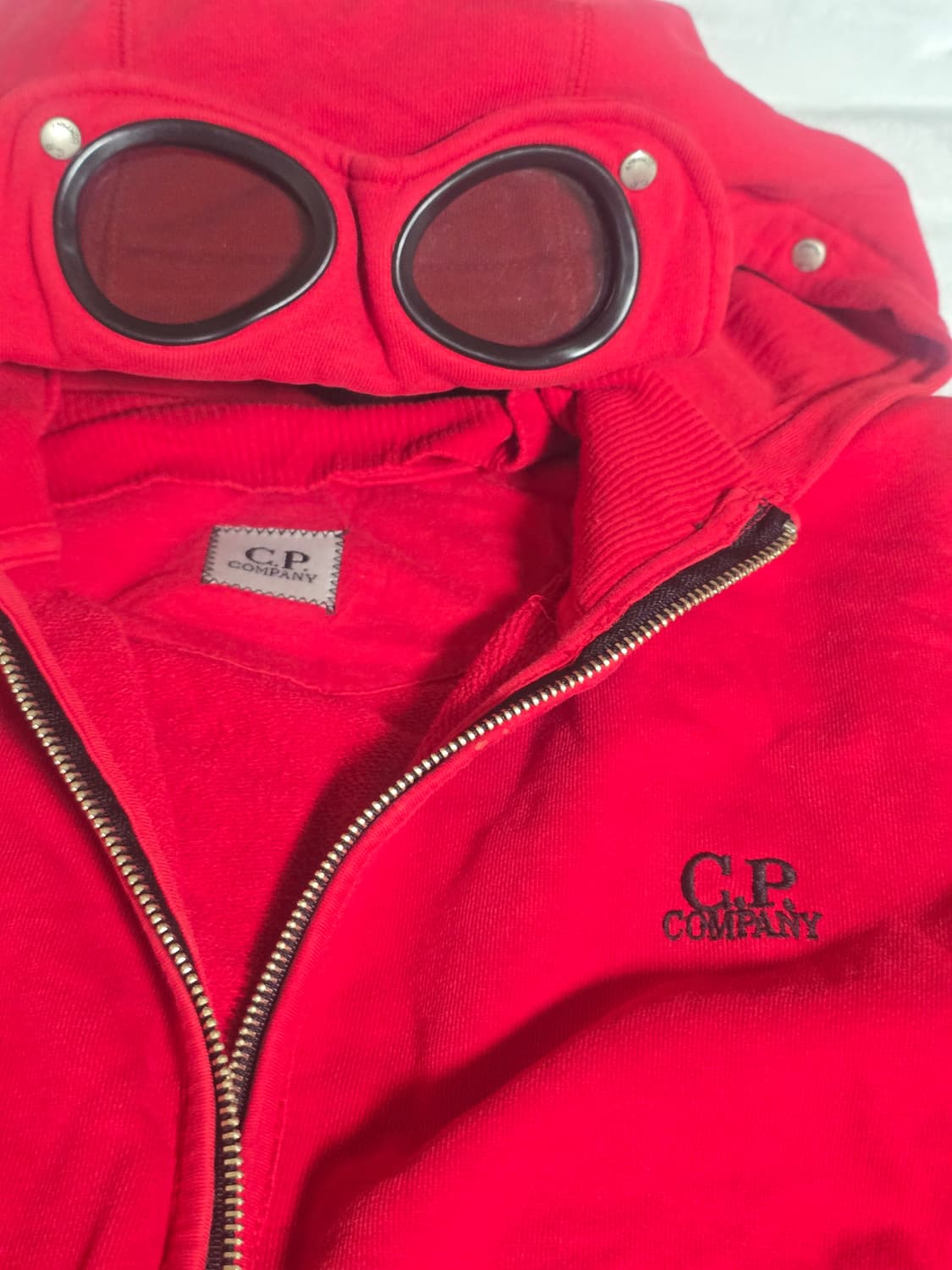 [국내정품] CP 컴퍼니 고글 후드 집업(95사이즈) 상품이미지4