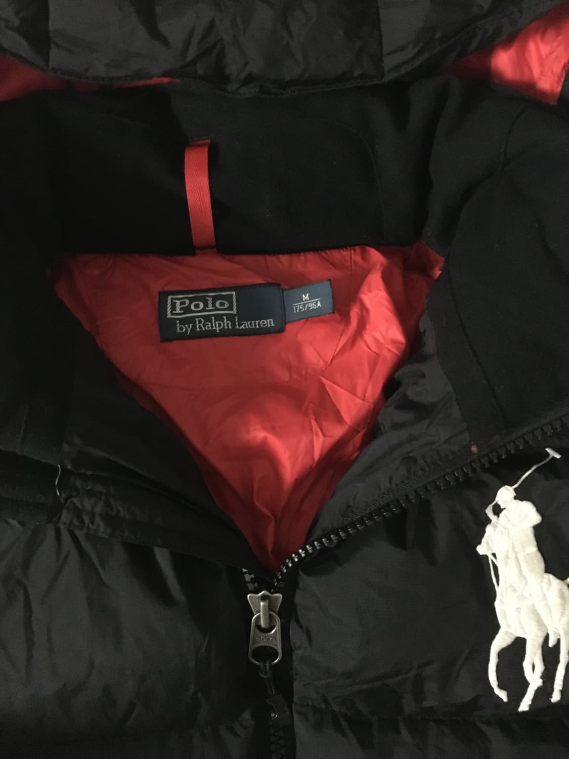 폴로 빅포니 패딩 블랙 상품이미지5