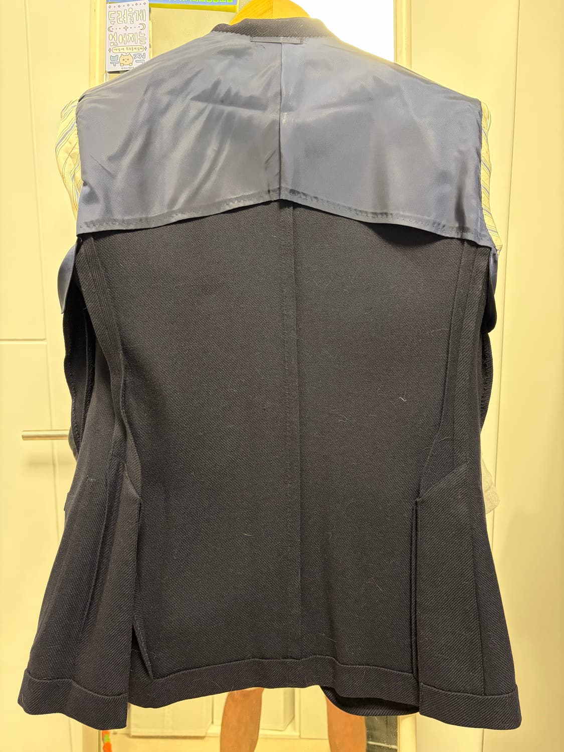 투모로우랜드 제냐 원단 캐쉬미어 울 블레이져 46 size 상품이미지4