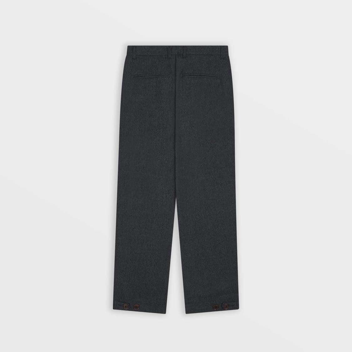 Safarispot Two Button Wool Pants (Black) 상품이미지3