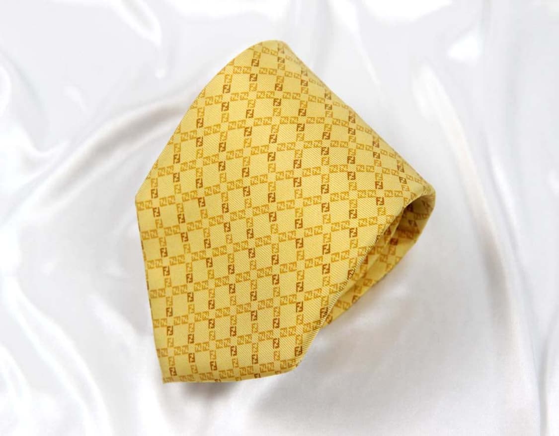 펜디 8.9cm A등급 남자 명품 넥타이 상품이미지1