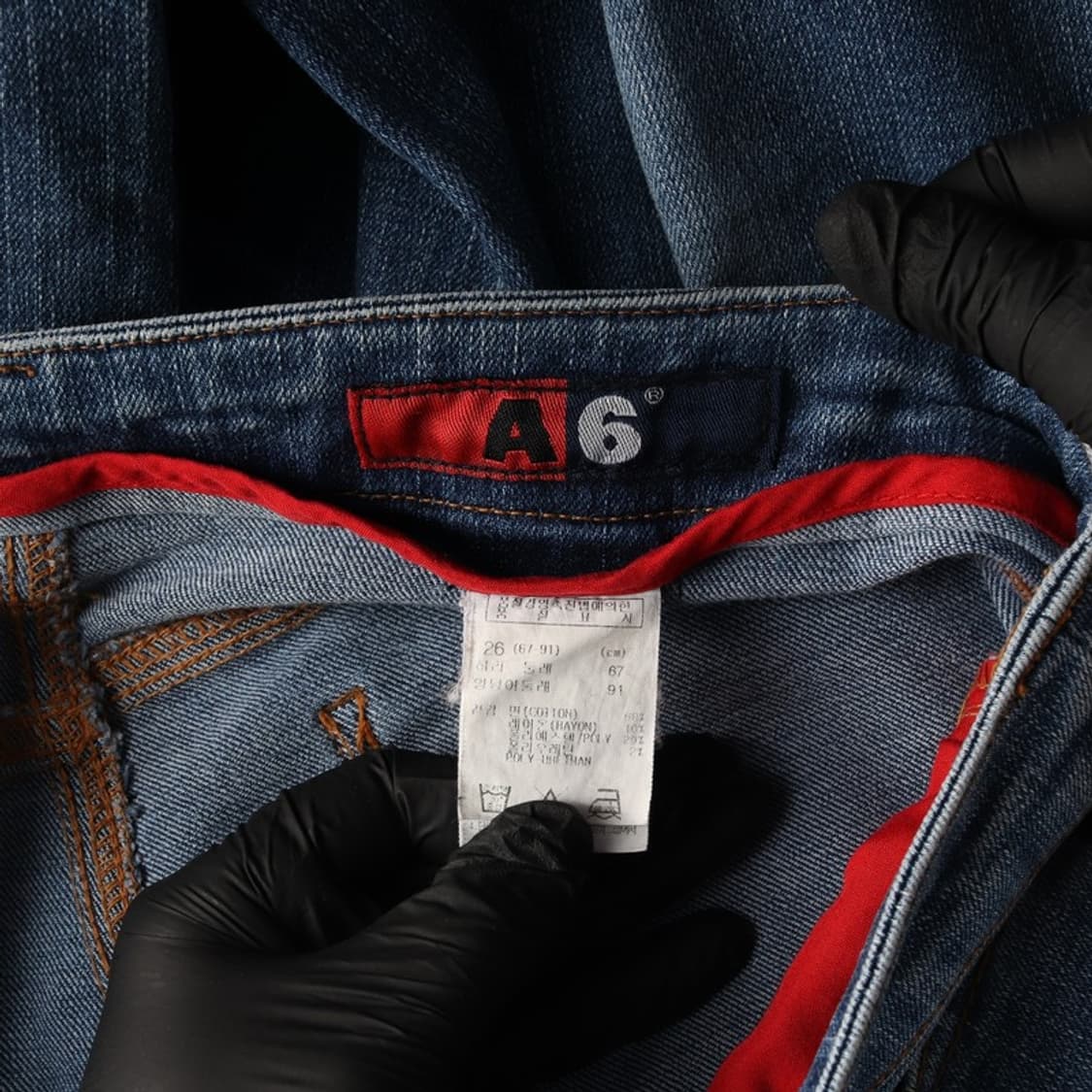 A6 세미부츠컷 데님 팬츠 26 상품이미지6