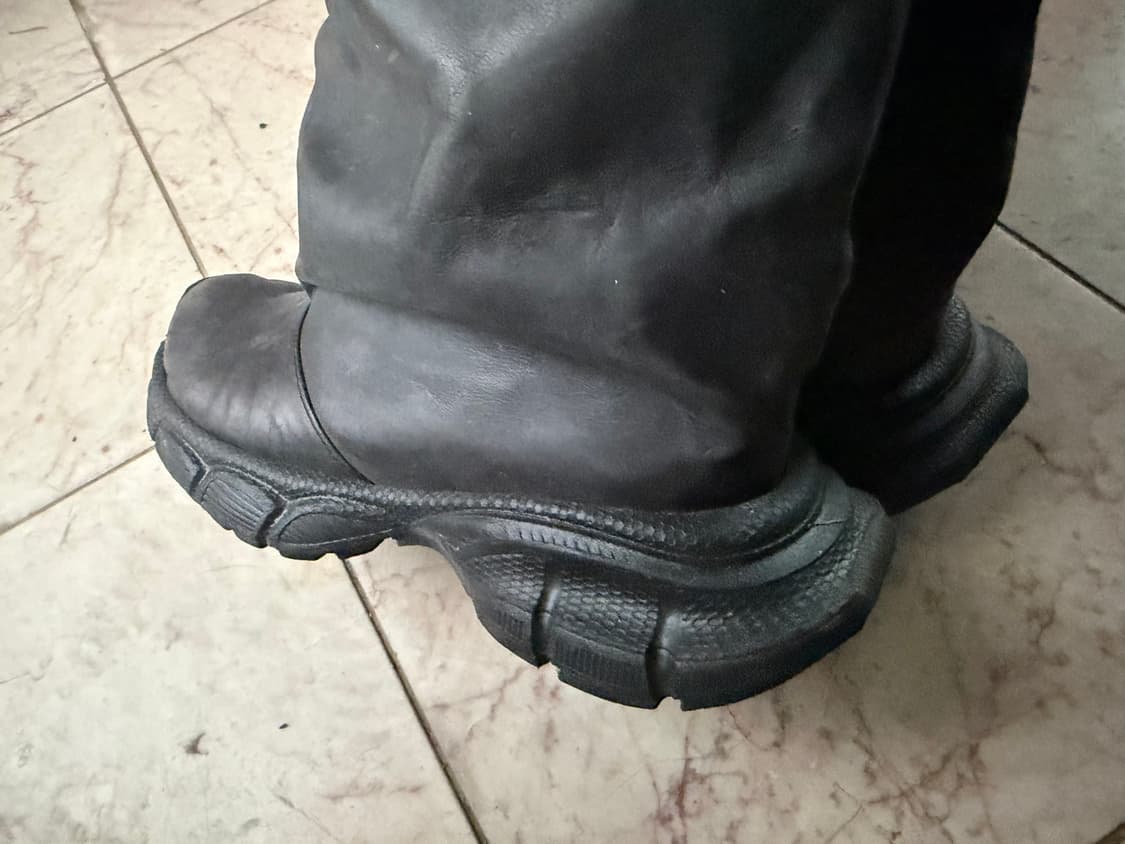 쓰리투에이티 Grunge Leather Tall Boots 240 상품이미지5