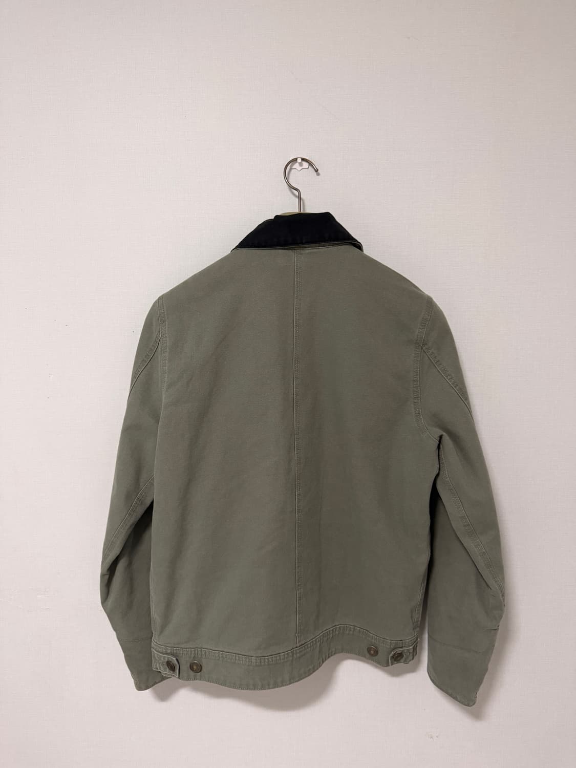 자라 콘트라스트 칼라 자켓 라이트 그린 상품이미지2