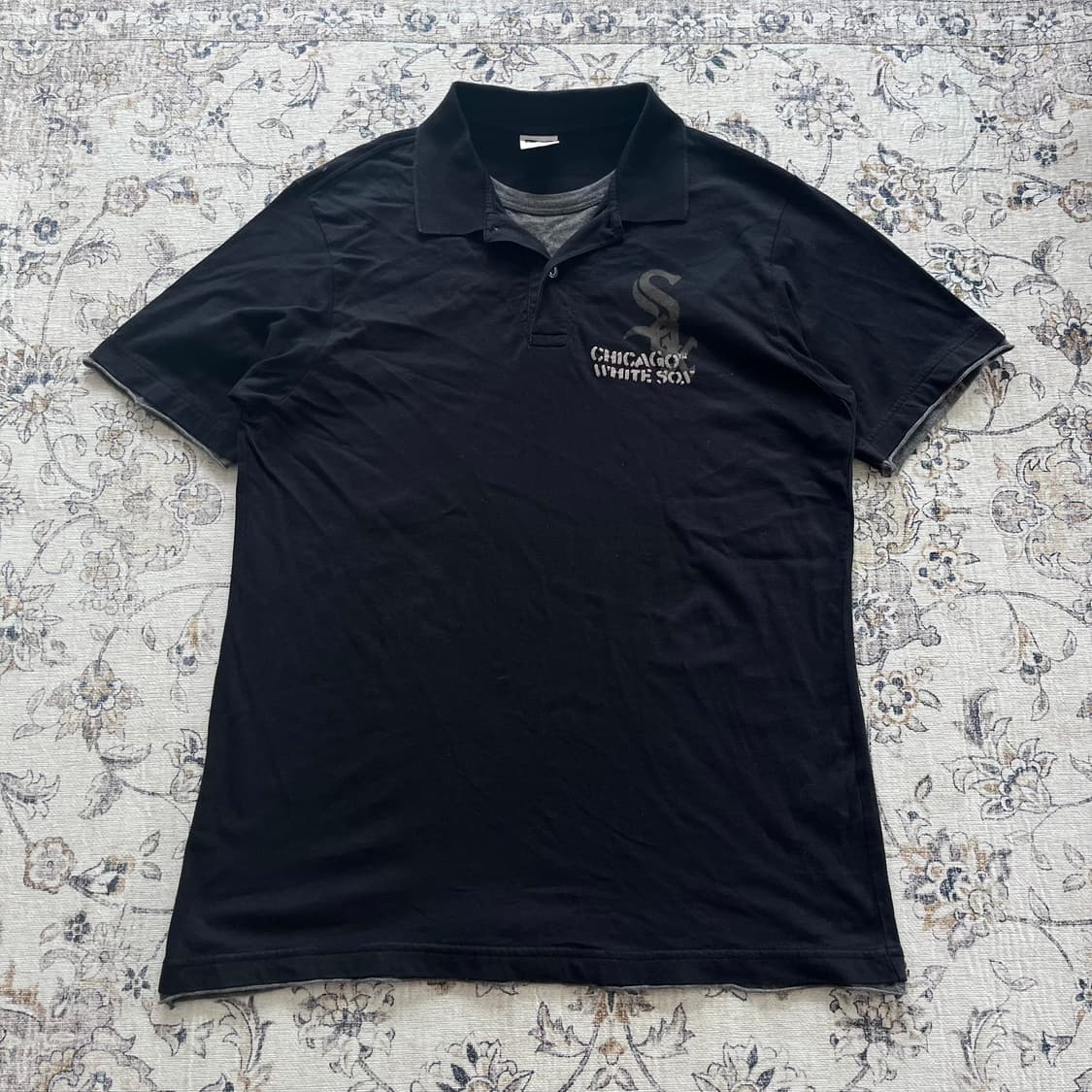 mlb 시카고 화이트삭스 레이어드 티셔츠 상품이미지1