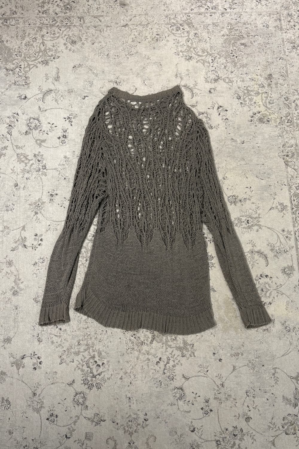 LAD MUSICIAN Mesh Grunge Knit   상품이미지7
