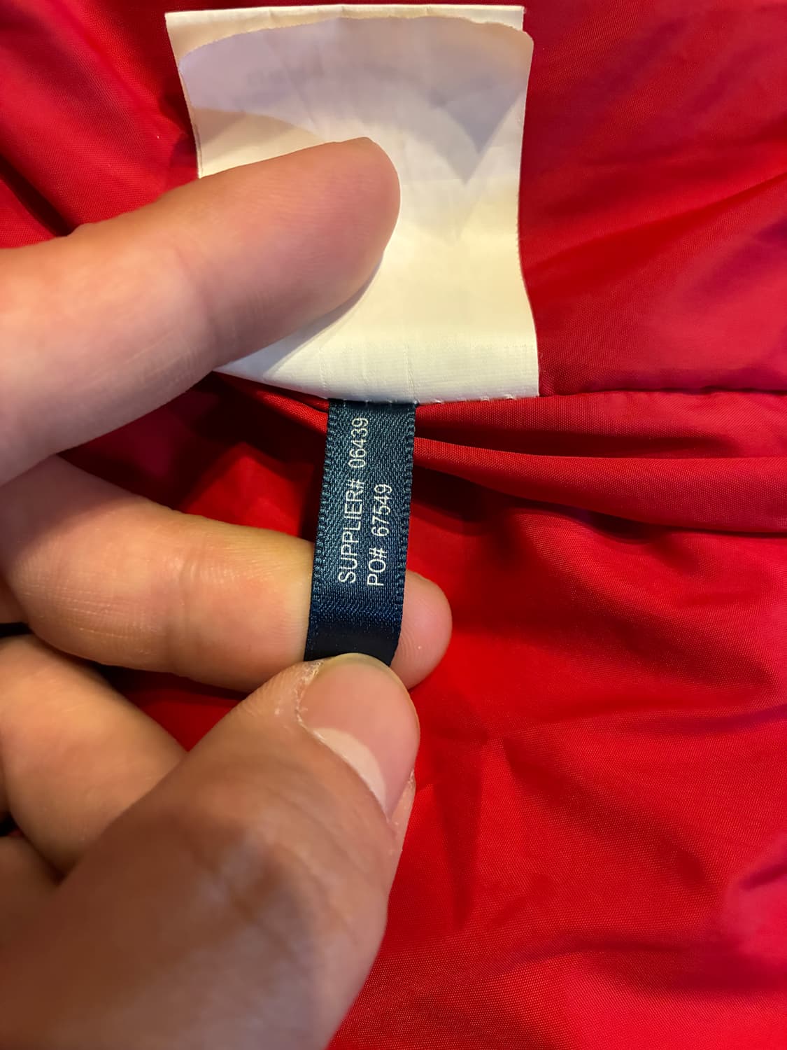 L) 폴로 타탄체크 조끼 패딩 상품이미지5