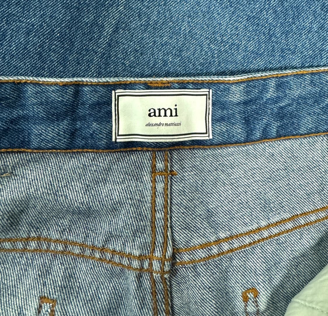 AMI PARIS 아미 중청 컬러 데님팬츠 33 상품이미지6