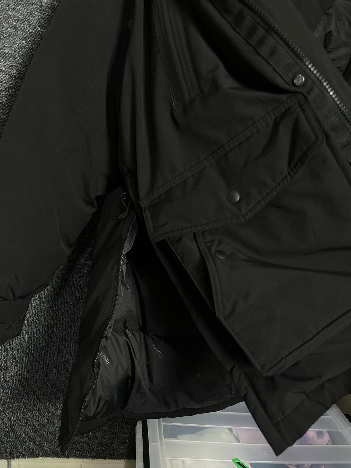 뉴에라 남성 패딩 95 블랙 상품이미지5