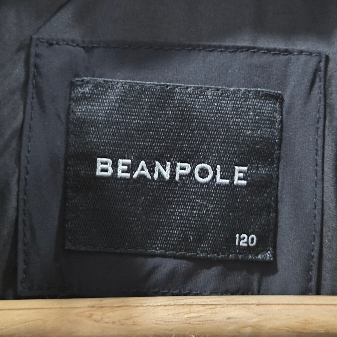 빈폴 여아 구스다운 패딩 블랙 120 상품이미지3