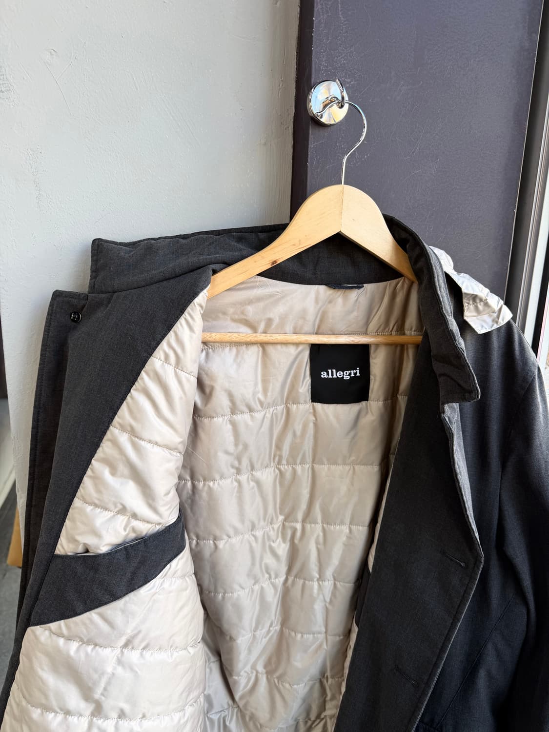56/ 알레그리 Thermore 후디드 패딩코트 상품이미지5