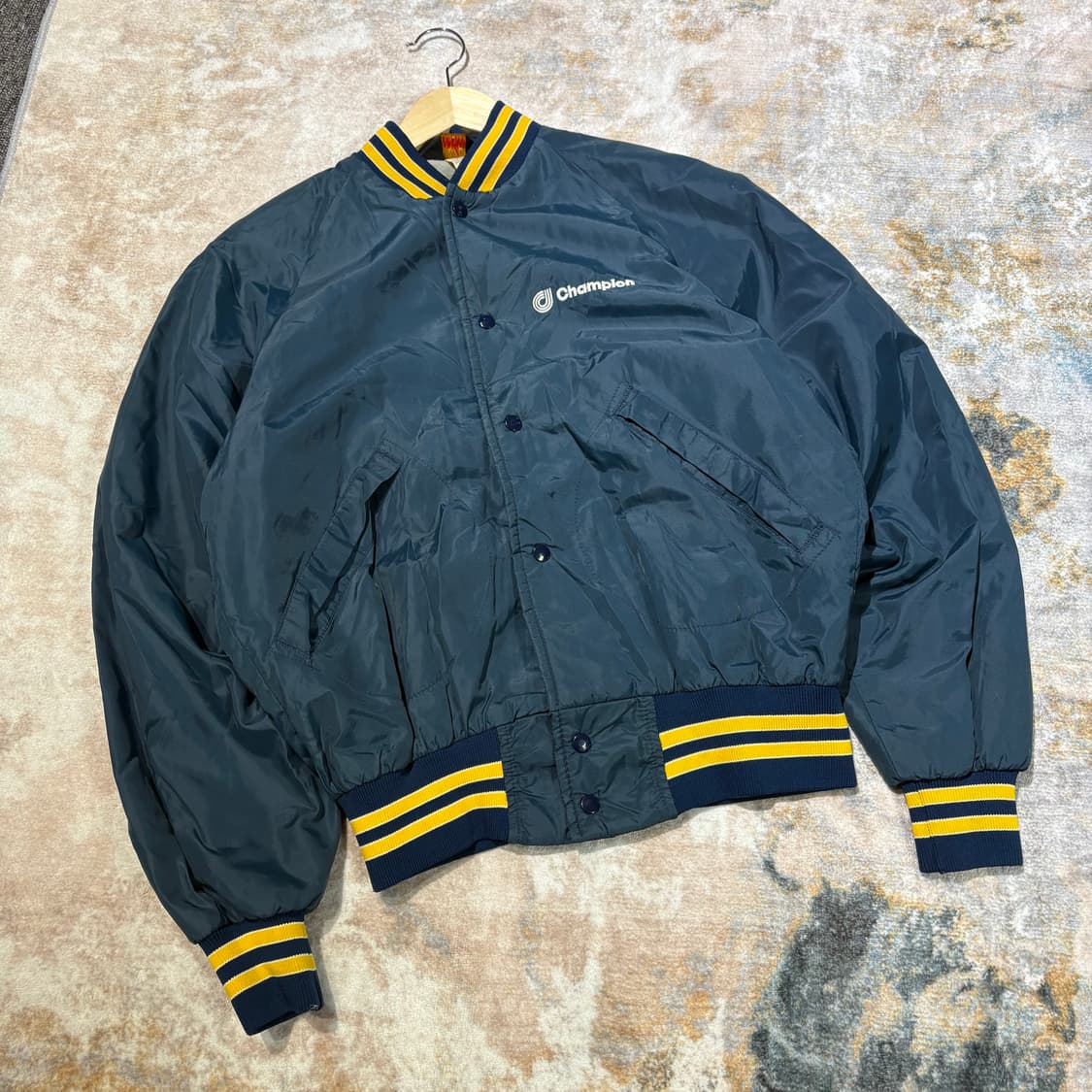 빈티지 made in USA 바시티 자켓 상품이미지1