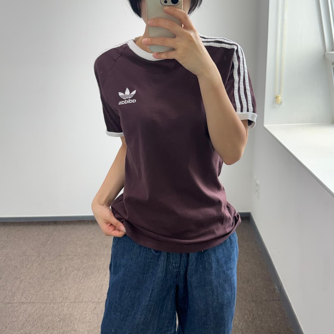 Adidas 아디다스 트랙탑 브라운 반팔  상품이미지1