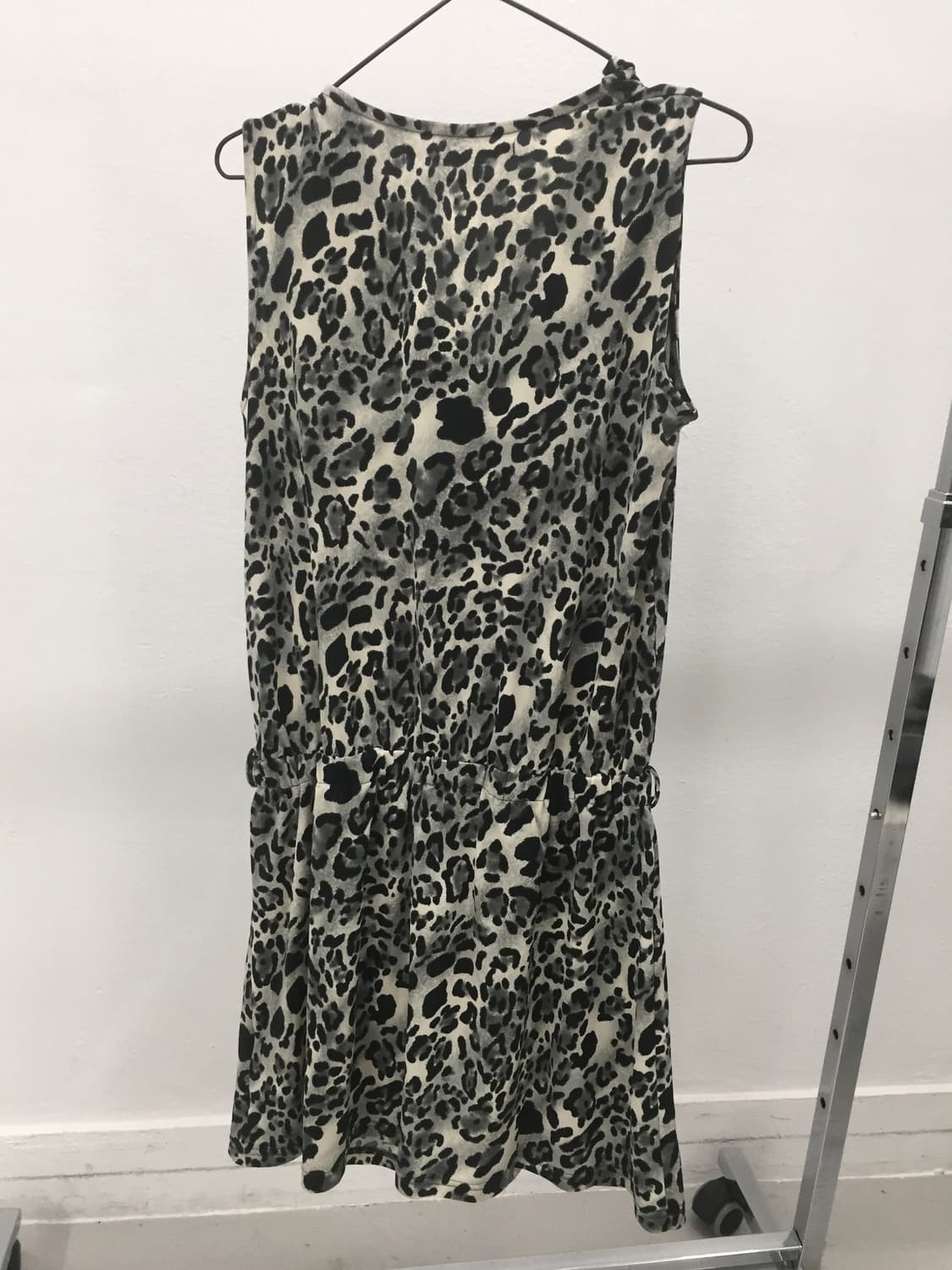 Leopard drape one-piece   상품이미지3