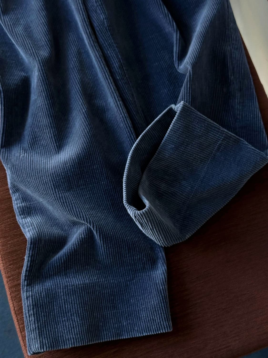 Heavy cord design 2 tuck wide pants 상품이미지4