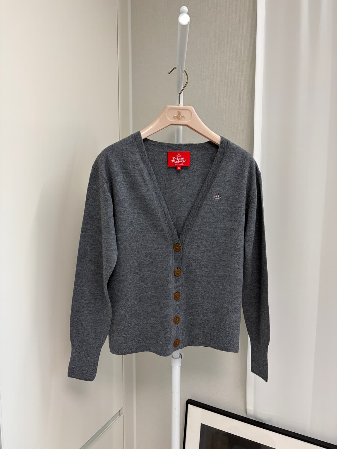 비비안웨스트우드 레드라벨 울 가디건 상품이미지1