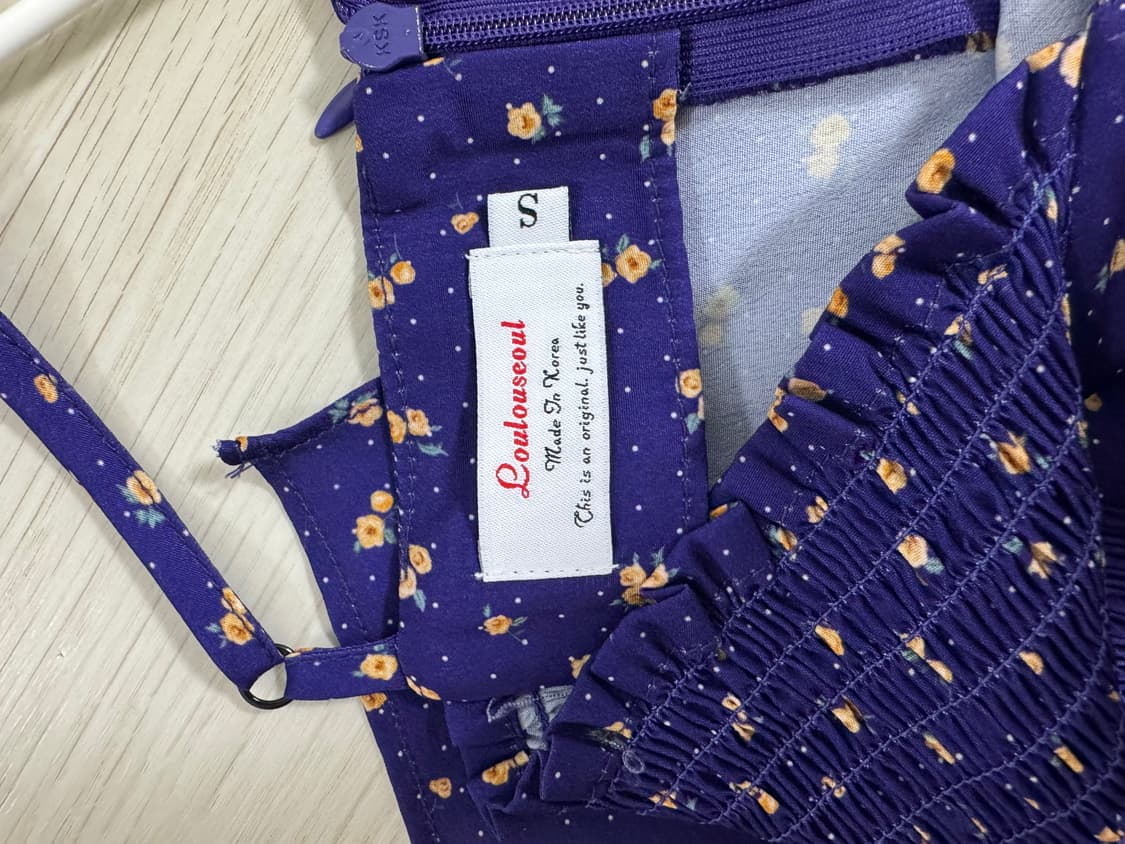 루루서울 비비안 바이올렛 드레스 상품이미지5